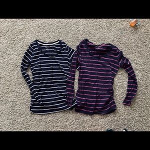 Liz Lange maternity shirt bundle